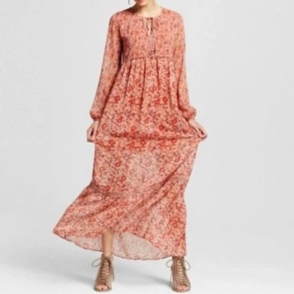 Xhilaration Sweet Romance Prairie Peasant Dress - XL